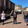 Kayleigh Daniels, Mike Starkie and Trudy Harrison